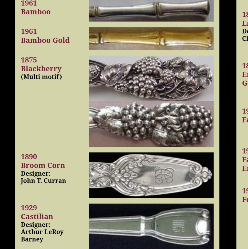 1890 Tiffany &Company Broom Corn Spoon Ring in Sterling Silver #69 - Picture 4 of 17